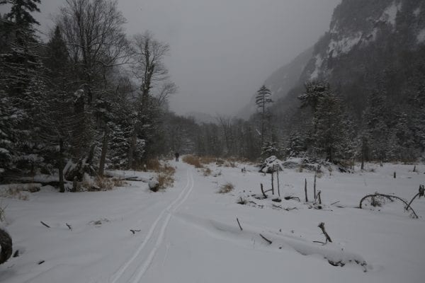 Old Mountain Road is part of the Jackrabbit Ski Trail. It runs from Mountain Lane in Lake Placid to Alstead Hill Road in Keene, making for a scenic ski in the winter months.