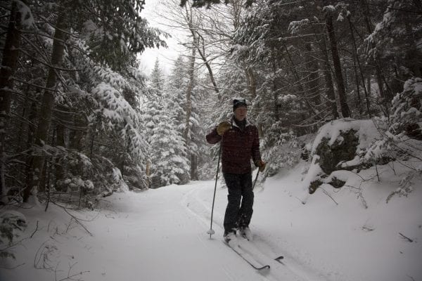 Old Mountain Road is part of the Jackrabbit Ski Trail. It runs from Mountain Lane in Lake Placid to Alstead Hill Road in Keene, making for a scenic ski in the winter months.