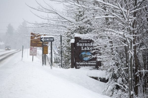 The Saranac Lake region was hit with another storm this week, with about 6 to 8 inches of snow falling on Tuesday and Wednesday. Above are some photos from the recent storm.