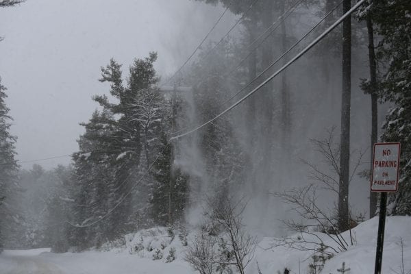 The Saranac Lake region was hit with another storm this week, with about 6 to 8 inches of snow falling on Tuesday and Wednesday. Above are some photos from the recent storm.