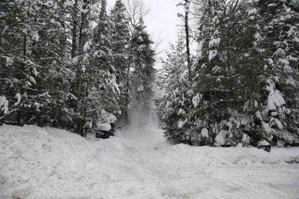 The Saranac Lake region was hit with another storm this week, with about 6 to 8 inches of snow falling on Tuesday and Wednesday. Above are some photos from the recent storm.