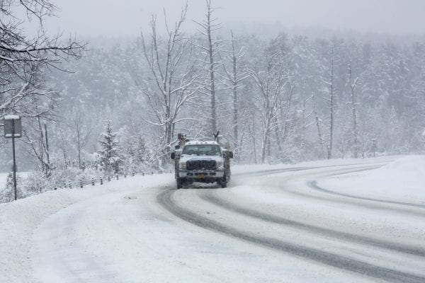 The Saranac Lake region was hit with another storm this week, with about 6 to 8 inches of snow falling on Tuesday and Wednesday. Above are some photos from the recent storm.