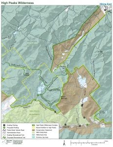 Boreas Ponds trails