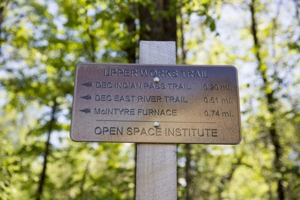 The Open Space Institute has created trails along the Hudson River and Upper Works Road.