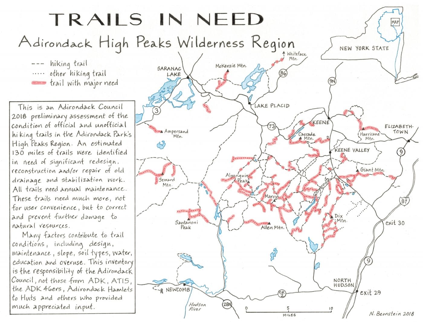 Trails In Need Map And Assessment 1 