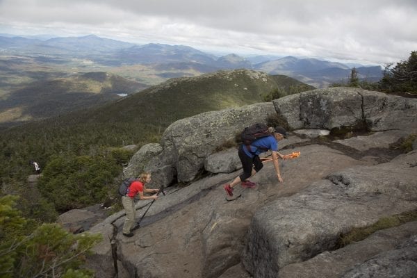 Scenes from a hike to Algonquin Peak from Adirondack Loj in late September. Photo by Mike Lynch