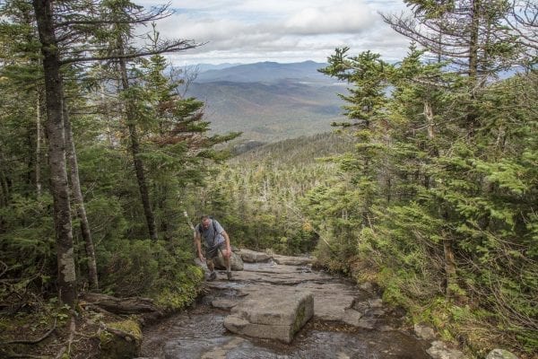 Scenes from a hike to Algonquin Peak from Adirondack Loj in late September. Photo by Mike Lynch