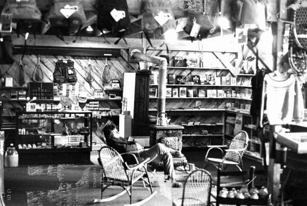 Images of the Mountaineer through the years. The iconic Keene Valley gear shop was sold from the McClelland family to the Wise family late in 2018. Photo provided by Vinny McClelland.