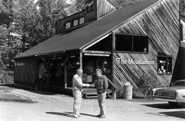 Images of the Mountaineer through the years. The iconic Keene Valley gear shop was sold from the McClelland family to the Wise family late in 2018. Photo provided by Vinny McClelland.