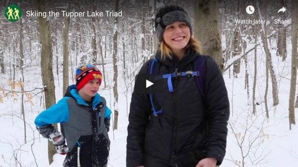 Skiing the Tupper Lake Triad