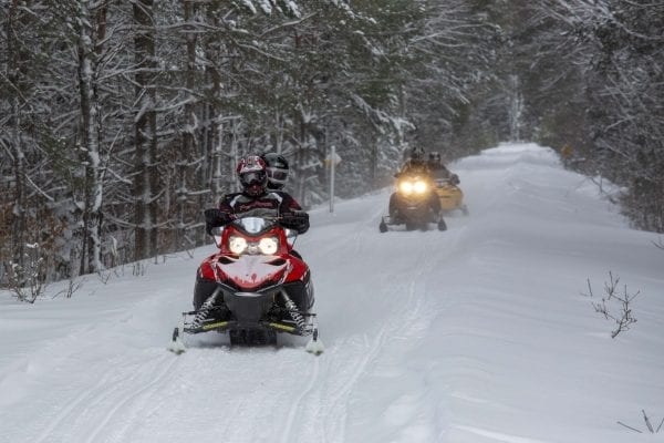 rail trail snowmobiles