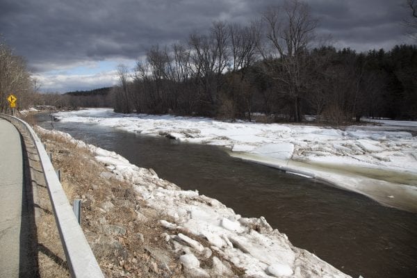 East Branch of the Ausable River in Upper Jay. Photo by Mike Lynch