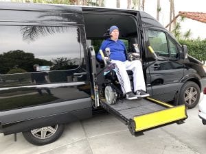 Hannagan in van