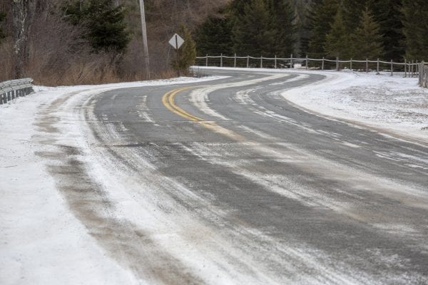 River Road near Lake Placid. Photo by Mike Lynch