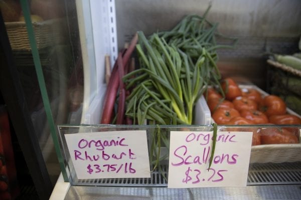 The Keeseville Pharmacy has started selling food to meet a demand in the local market. The Pharmacy has been able to add food to its business model with the help of ADK Action. Photo by Mike Lynch