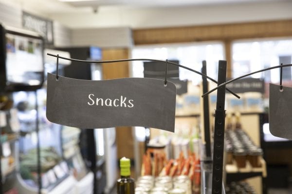 The Keeseville Pharmacy has started selling food to meet a demand in the local market. The Pharmacy has been able to add food to its business model with the help of ADK Action. Photo by Mike Lynch