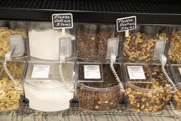 The Keeseville Pharmacy has started selling food to meet a demand in the local market. The Pharmacy has been able to add food to its business model with the help of ADK Action. Photo by Mike Lynch