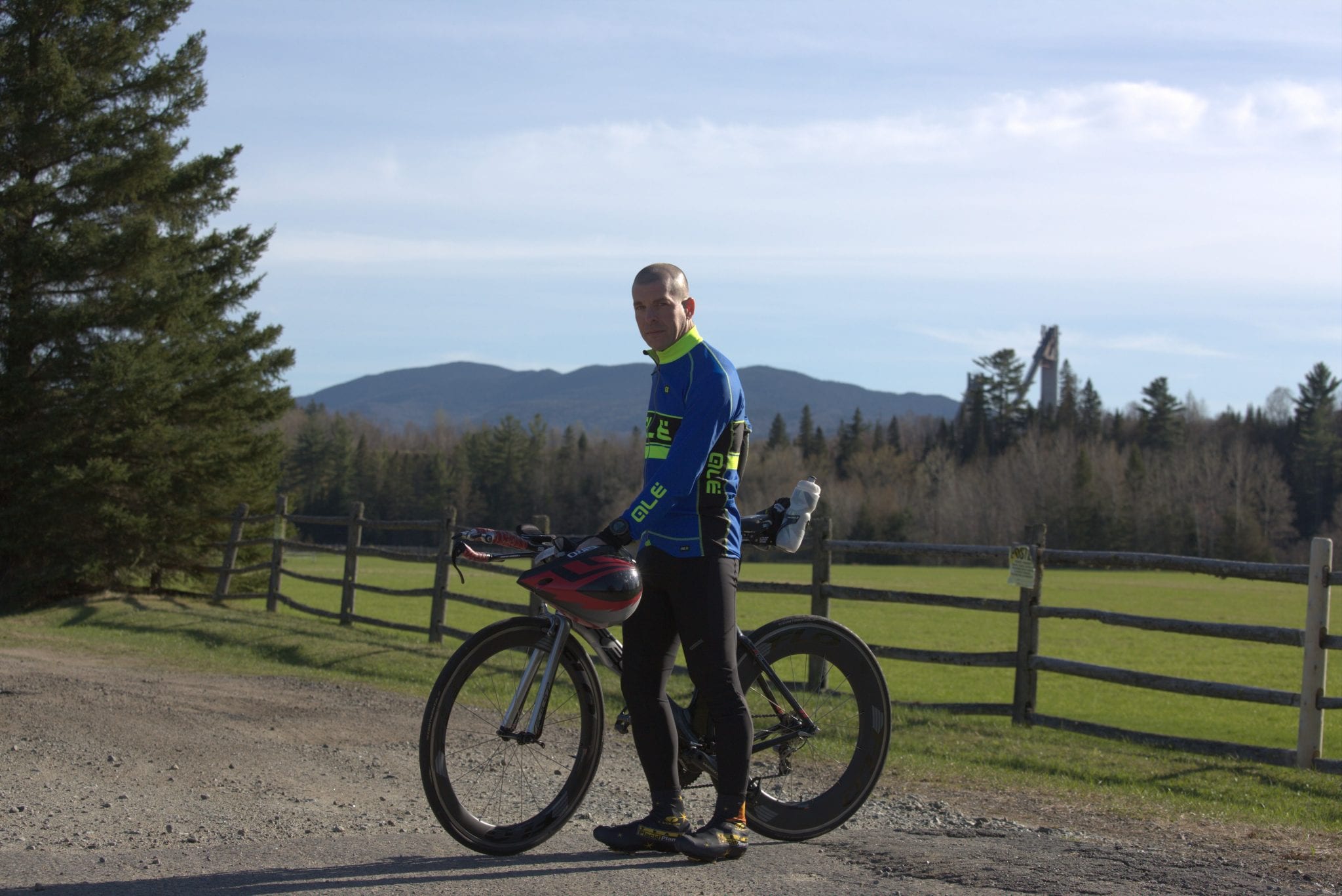 Eric Kreckel on bike