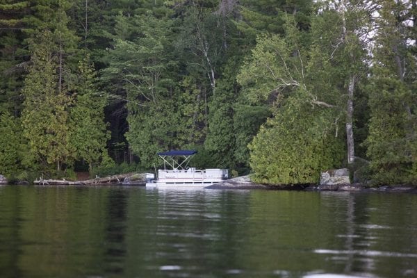 Lower Saranac Lake is a popular destination for camping and is part of the Saranac Lake Islands state campground. Photo by Mike Lynch