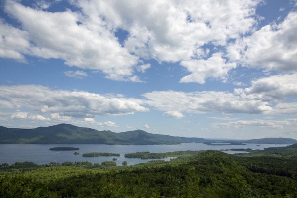 Pinnacle Mountain offers great views of Lake George, and the trail is less than a mile long. Photo by Mike Lynch