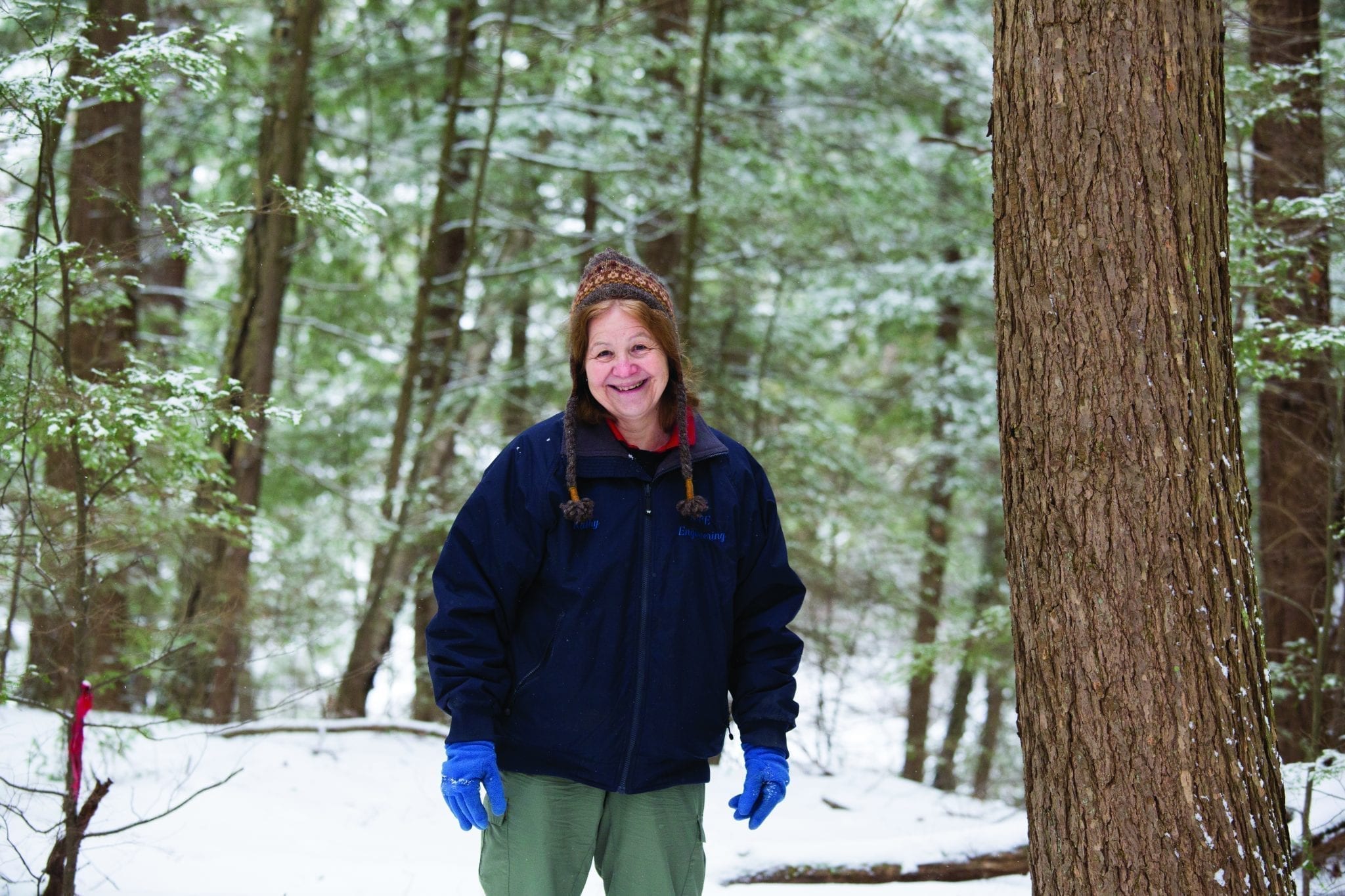 Kathleen Suozzo, a Bolton Landing engineer, works on water and sewage treatment plants in the Adirondacks.