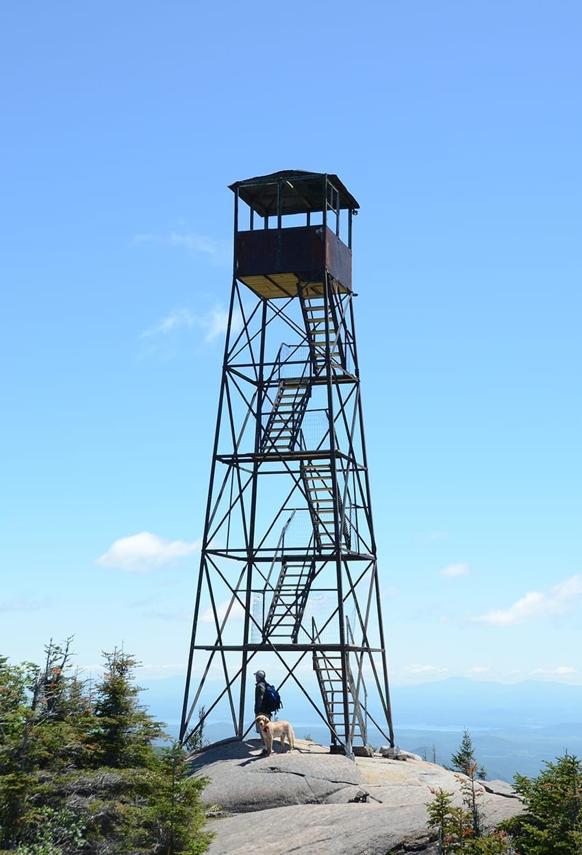 fire tower on hurricane mountain