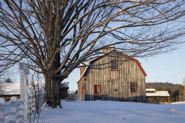 A barn on the Penfield Homestead in Essex County. Photo by Mike Lynch