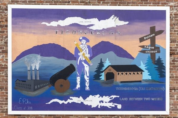Located at the northern end of Lake George, Ticonderoga faces many of the same challenges as other rural upstate towns. Good paying jobs are scarce, which can make it hard to draw and retain younger families. However, local leaders are working toward a brighter future, relying on the town’s historic past and restoring establishments that were lost to fires or had fallen in disrepair. Photo by Mike Lynch
