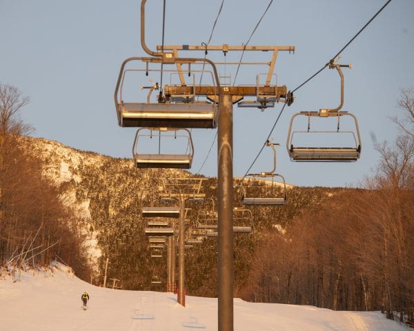 Whiteface Mountain lifts will be operated by personnel receiving raises in 2023 under terms of a proposed contract. Photo by Mike Lynch