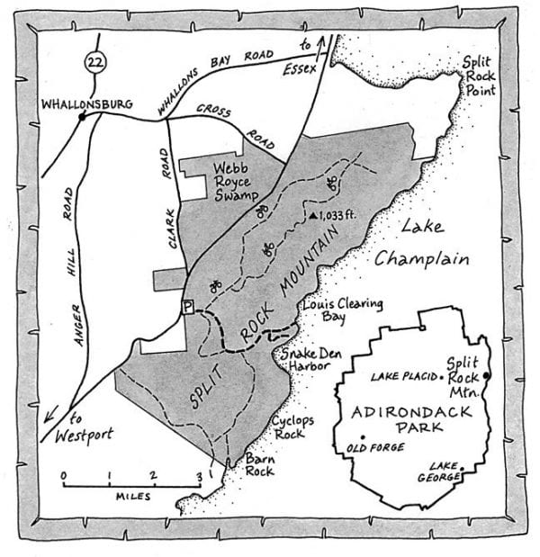 split rock map