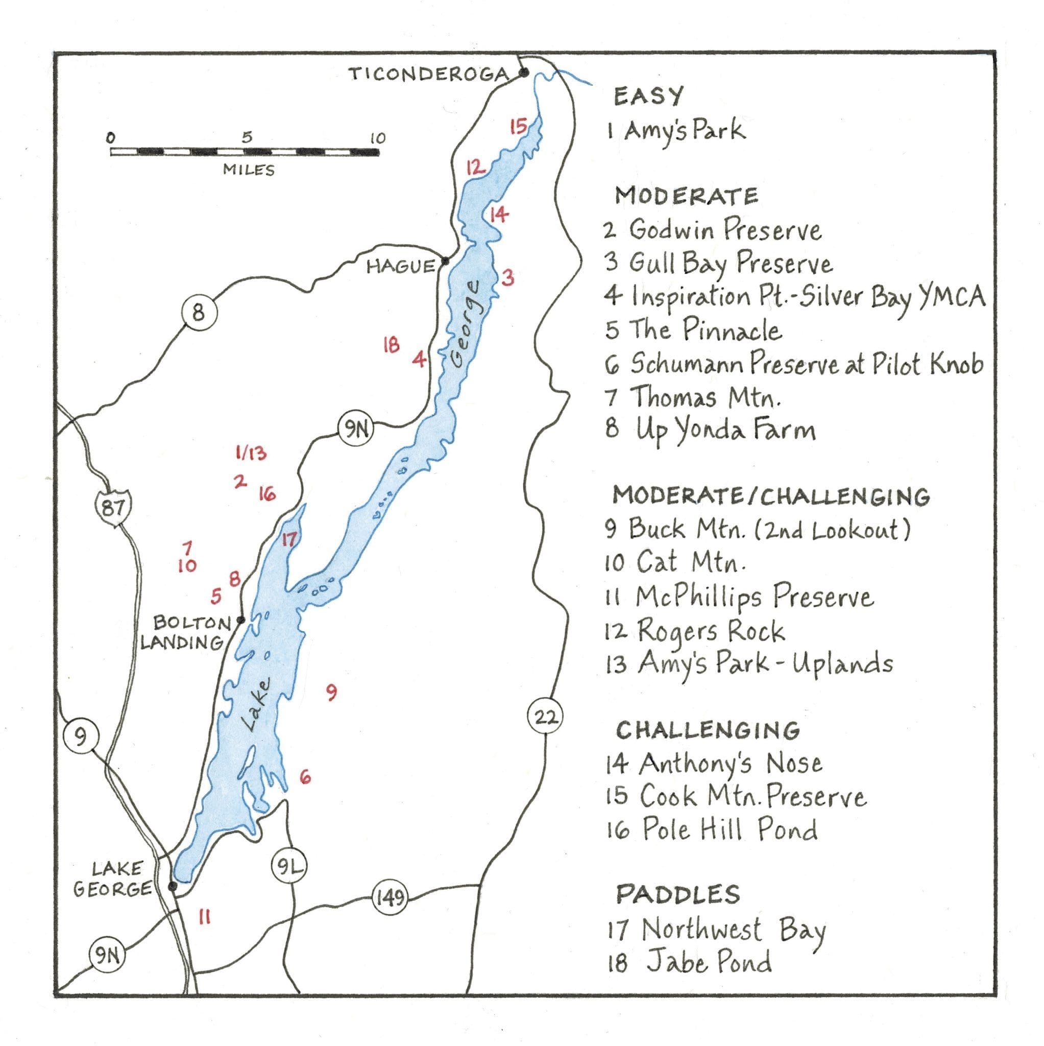 LGLC map