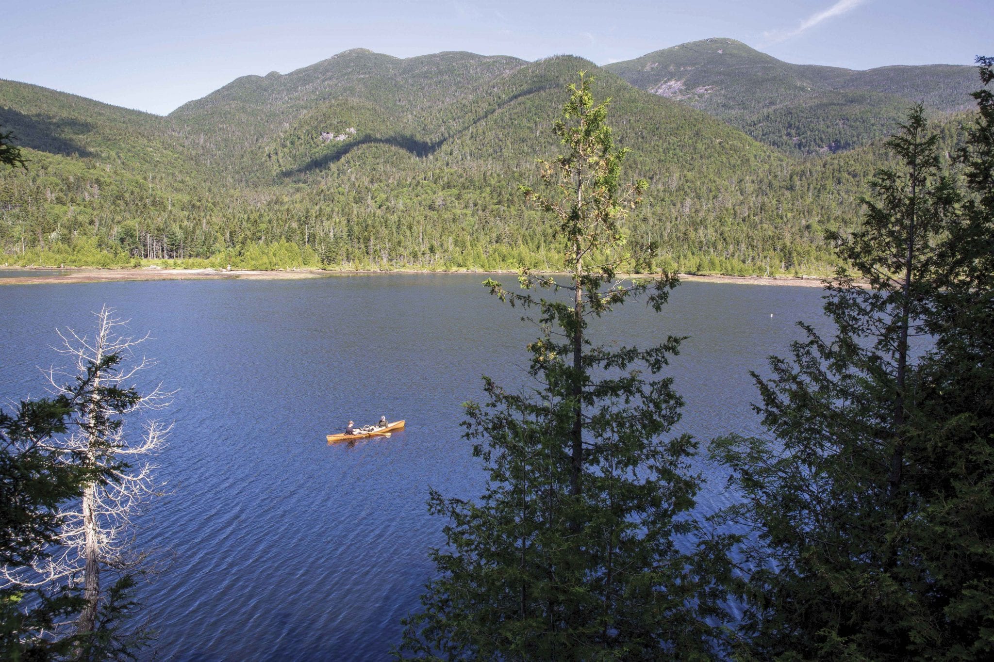 Lake Colden anglers