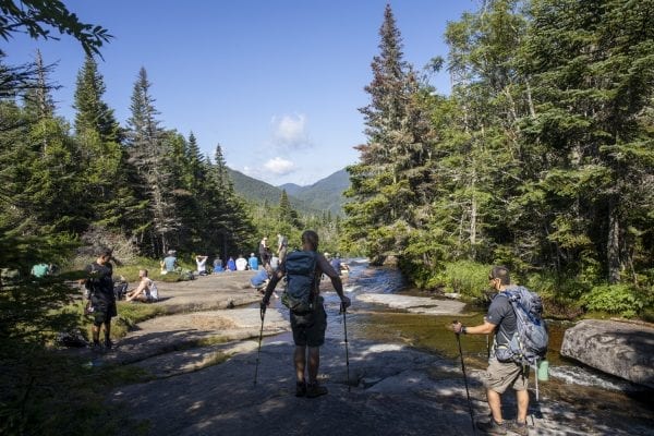 The 5,344-foot Mount Marcy, the tallest mountain in New York, continues to be a big draw for hikers during the pandemic. On Saturday, July 18, Explorer multimedia reporter Mike Lynch hiked the mountain, documenting the scene along the way. The photo gallery above contains images from that trip.