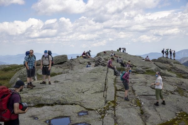 The 5,344-foot Mount Marcy, the tallest mountain in New York, continues to be a big draw for hikers during the pandemic. On Saturday, July 18, Explorer multimedia reporter Mike Lynch hiked the mountain, documenting the scene along the way. The photo gallery above contains images from that trip.