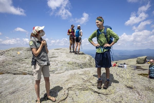 The 5,344-foot Mount Marcy, the tallest mountain in New York, continues to be a big draw for hikers during the pandemic. On Saturday, July 18, Explorer multimedia reporter Mike Lynch hiked the mountain, documenting the scene along the way. The photo gallery above contains images from that trip.