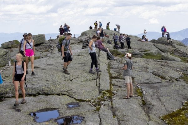 The 5,344-foot Mount Marcy, the tallest mountain in New York, continues to be a big draw for hikers during the pandemic. On Saturday, July 18, Explorer multimedia reporter Mike Lynch hiked the mountain, documenting the scene along the way. The photo gallery above contains images from that trip.