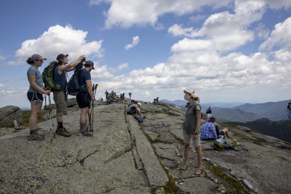 The 5,344-foot Mount Marcy, the tallest mountain in New York, continues to be a big draw for hikers during the pandemic. On Saturday, July 18, Explorer multimedia reporter Mike Lynch hiked the mountain, documenting the scene along the way. The photo gallery above contains images from that trip.