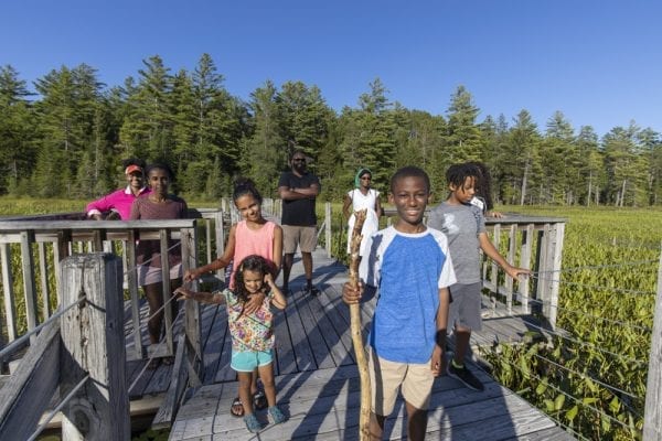 The Adirondack Diversity Initiative organized a hike at the Paul Smith's College VIC in late July. These images by Explorer multimedia reporter Mike Lynch are from that outing.