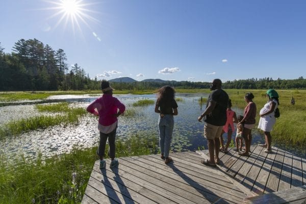 The Adirondack Diversity Initiative organized a hike at the Paul Smith's College VIC in late July. These images by Explorer multimedia reporter Mike Lynch are from that outing.