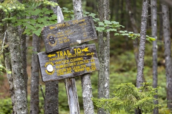 Betsy Kepes, Teresa Stone and Megan Lane did a multiday traverse around the Seward Range in the western High Peaks. Multimedia reporter Mike Lynch met up with them along the Cold River near Shattuck Clearing. Here are some images captured during that meet up.
