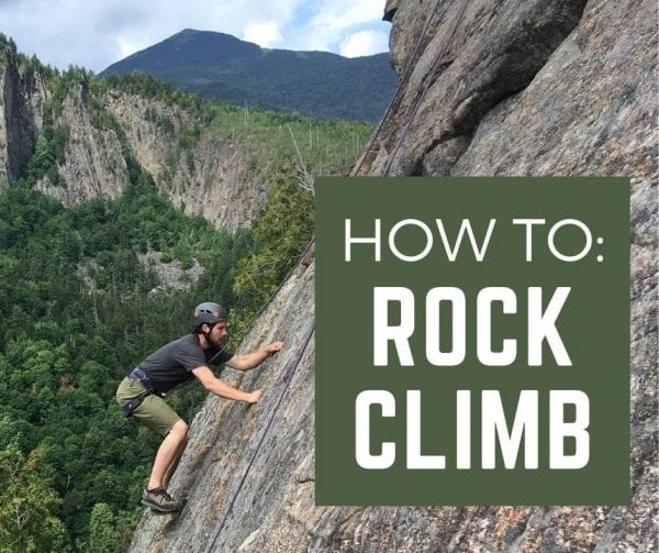 how to rock climb
