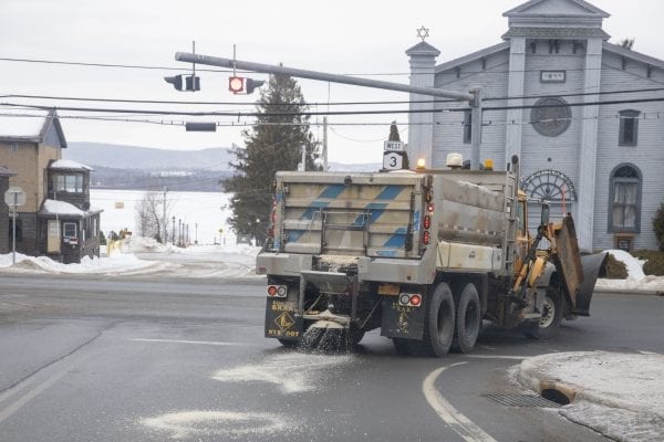 A bill to study road salt is stalled as it awaits the governor's signature after being approved by lawmakers.