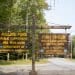 fish creek and rollins pond signs