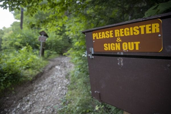 Elizabethtown community trails offer options for bikers, hikers, and skiers. Photo by Mike Lynch