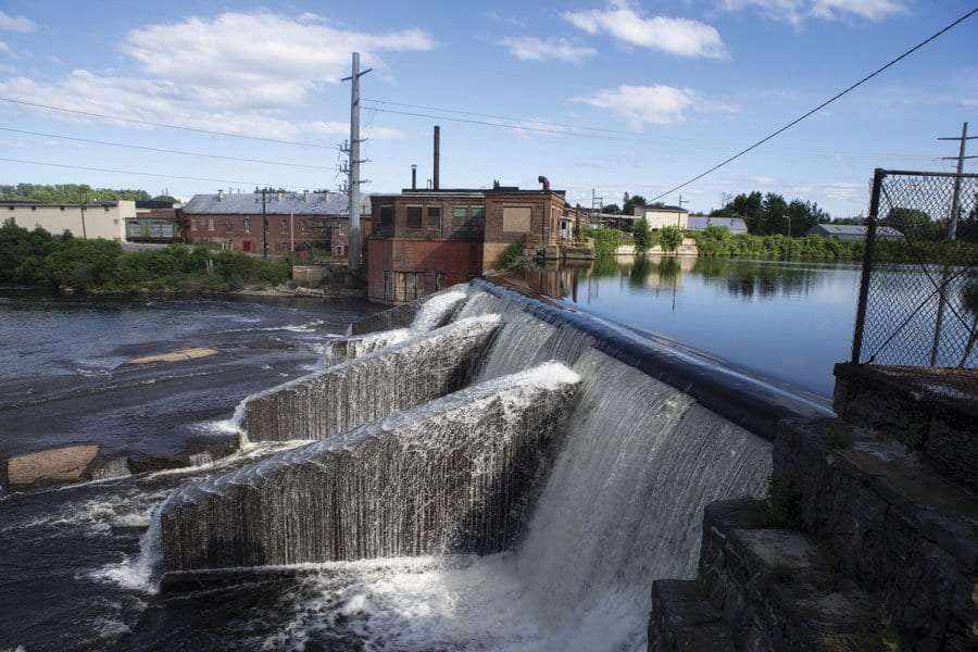 Imperial Mills Dam is expected to see major repairs in the coming years, including a new fish ladder that would allow salmon to reach traditional spawning grounds. Photo by Benjamin Chambers