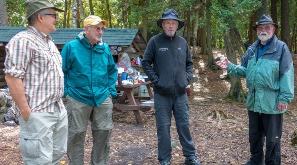 A camping trip with Pete Hornbeck and the League of Extraordinary Adirondack Gentlemen. Photo by Tom Curley