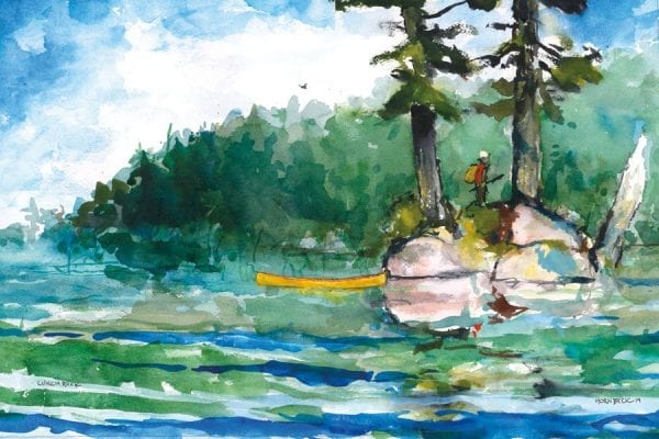Hornbeck painting