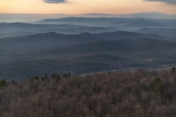 The view from Poke-O-Moonshine