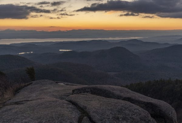 Pre-dawn view from Poke-O-Moonshine