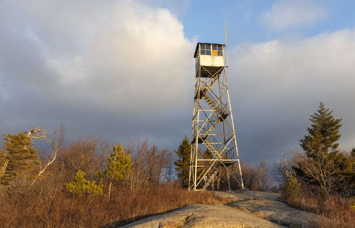 The Poke-O-Moonshine fire tower, which is located in Keeseville. Photo by Mike Lynch